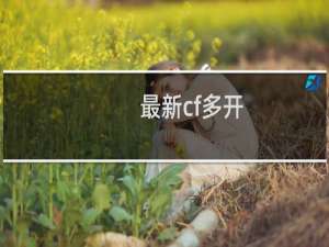 最新cf多开
