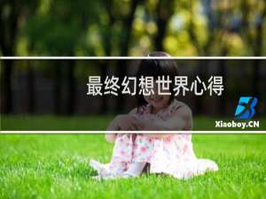 最终幻想世界心得