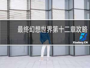 最终幻想世界第十二章攻略