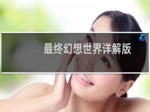 最终幻想世界详解版