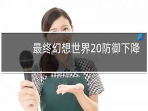 最终幻想世界 防御下降