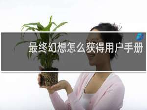 最终幻想怎么获得用户手册