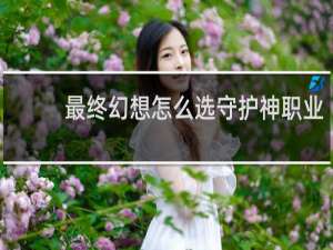 最终幻想怎么选守护神职业