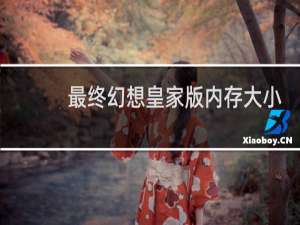 最终幻想皇家版内存大小