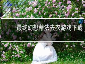 最终幻想蒂法去衣游戏下载