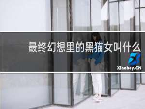 最终幻想里的黑猫女叫什么