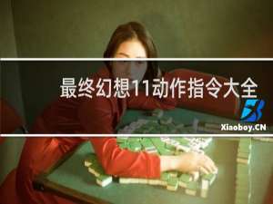 最终幻想11动作指令大全