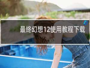 最终幻想12使用教程下载