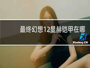 最终幻想12显赫铠甲在哪