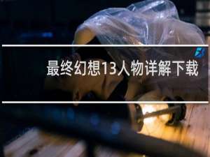 最终幻想13人物详解下载