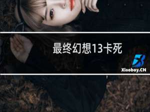 最终幻想13卡死