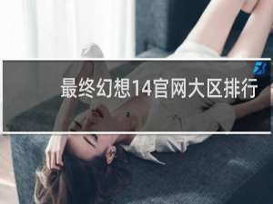 最终幻想14官网大区排行