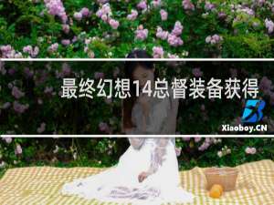 最终幻想14总督装备获得