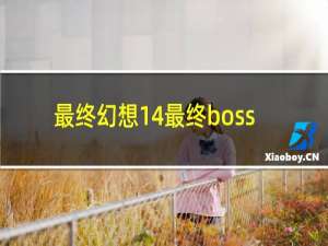 最终幻想14最终boss