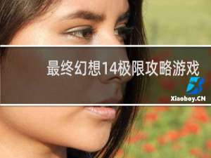 最终幻想14极限攻略游戏