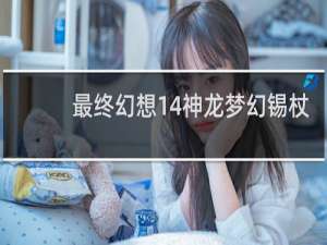 最终幻想14神龙梦幻锡杖