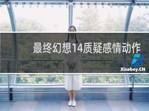 最终幻想14质疑感情动作