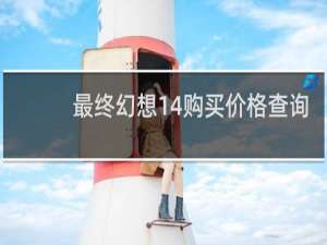 最终幻想14购买价格查询