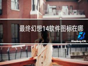 最终幻想14软件图标在哪