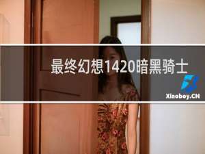 最终幻想14 暗黑骑士