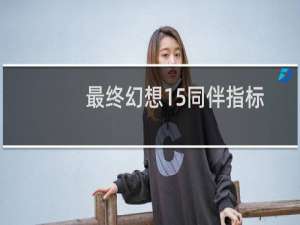 最终幻想15同伴指标