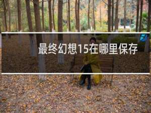 最终幻想15在哪里保存