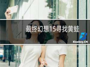 最终幻想15寻找黄蛙