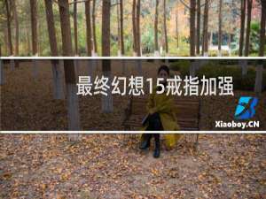 最终幻想15戒指加强