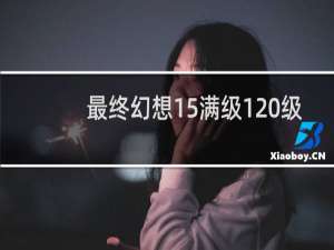 最终幻想15满级120级