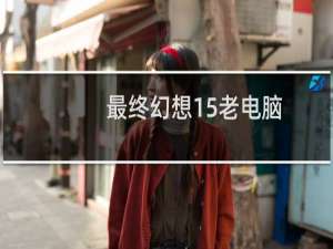 最终幻想15老电脑