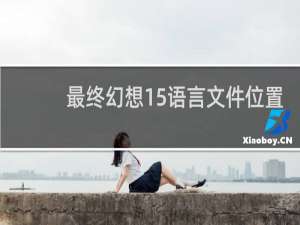 最终幻想15语言文件位置