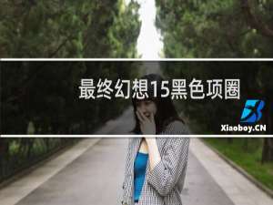 最终幻想15黑色项圈