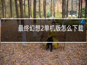 最终幻想2单机版怎么下载