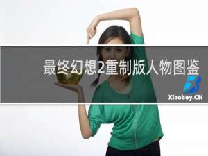 最终幻想2重制版人物图鉴