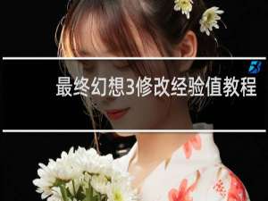 最终幻想3修改经验值教程