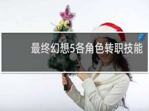 最终幻想5各角色转职技能