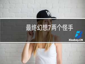 最终幻想7两个怪手