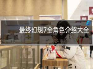 最终幻想7全角色介绍大全