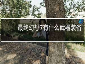 最终幻想7有什么武器装备