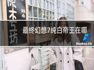 最终幻想7纯白帝王在哪