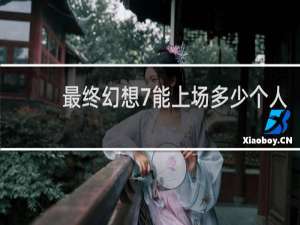 最终幻想7能上场多少个人