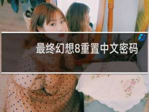 最终幻想8重置中文密码
