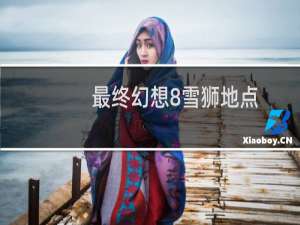 最终幻想8雪狮地点