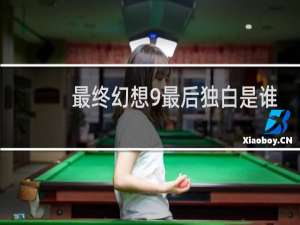 最终幻想9最后独白是谁