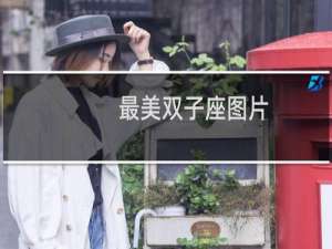 最美双子座图片