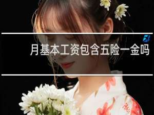 月基本工资包含五险一金吗