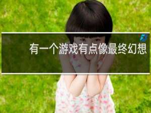 有一个游戏有点像最终幻想