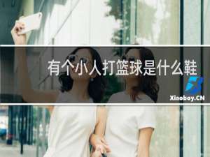 有个小人打篮球是什么鞋