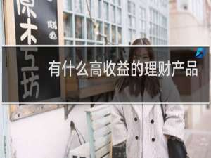 有什么高收益的理财产品