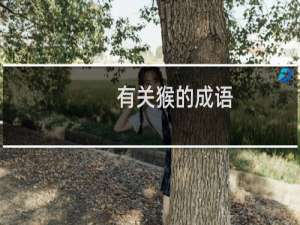 有关猴的成语